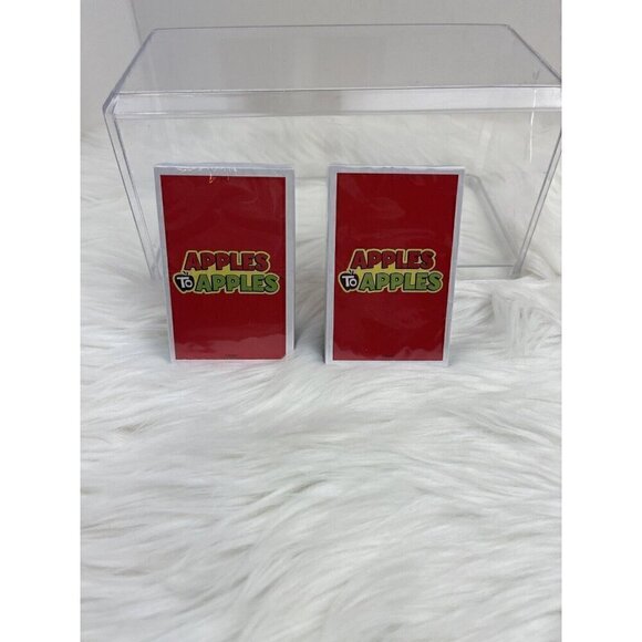 New Apples To Apples Game Board Red Replacement Cards Sealed! (2) Mattel - Picture 1 of 4